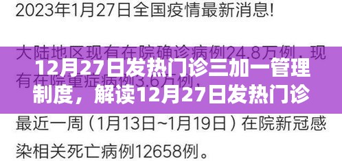 解讀，發(fā)熱門診三加一管理制度，優(yōu)化資源配置保障患者健康安全，12月27日實施新規(guī)